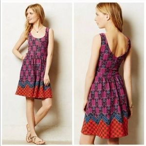 Anthropologie Maeve Sleeveless Dress
